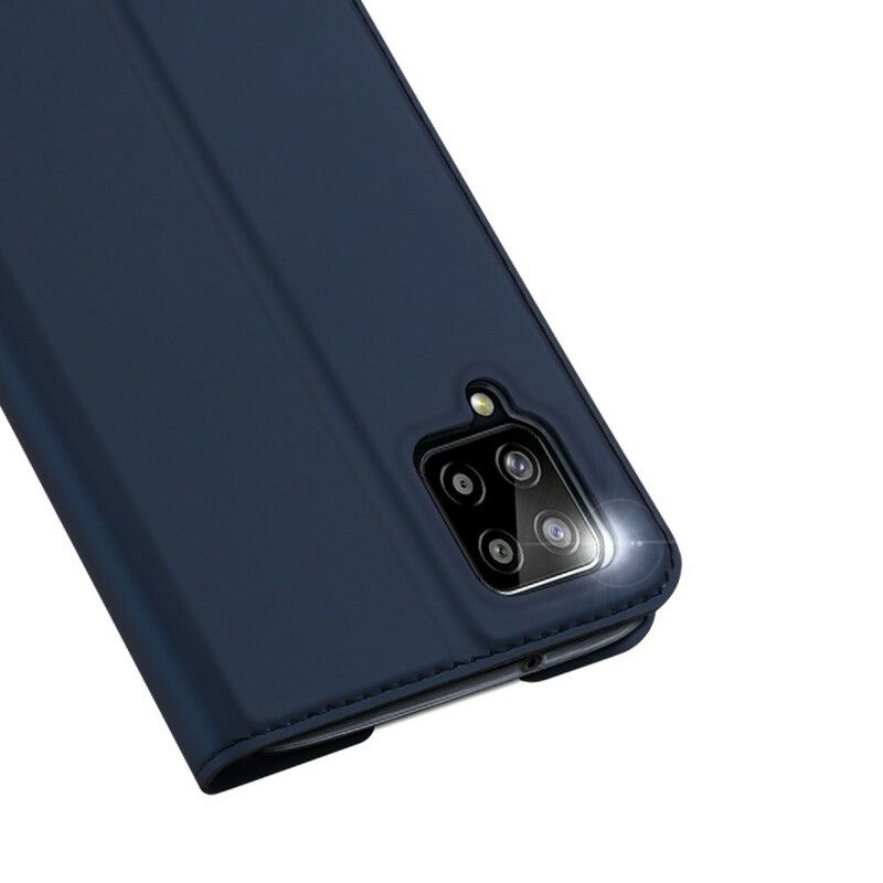 Flipové Puzdro Samsung Galaxy M12 / A12 Kožené Puzdro Skin Pro Dux Ducis