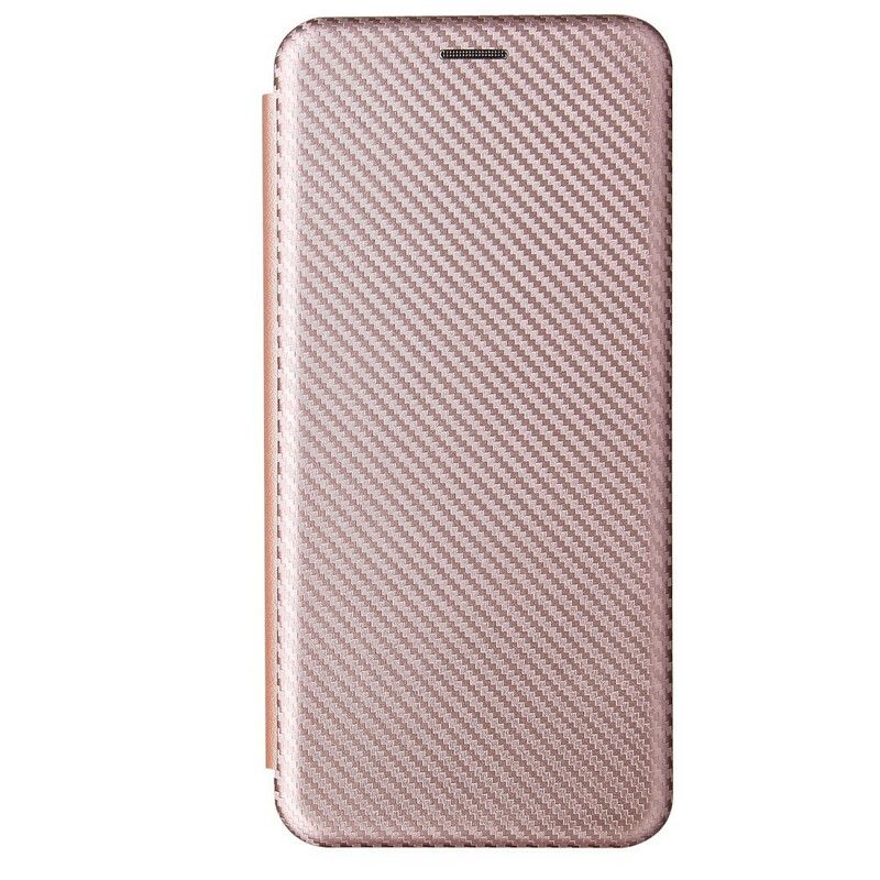Flipové Puzdro Samsung Galaxy M12 / A12 Kožené Puzdro /uhlíkové Vlákno