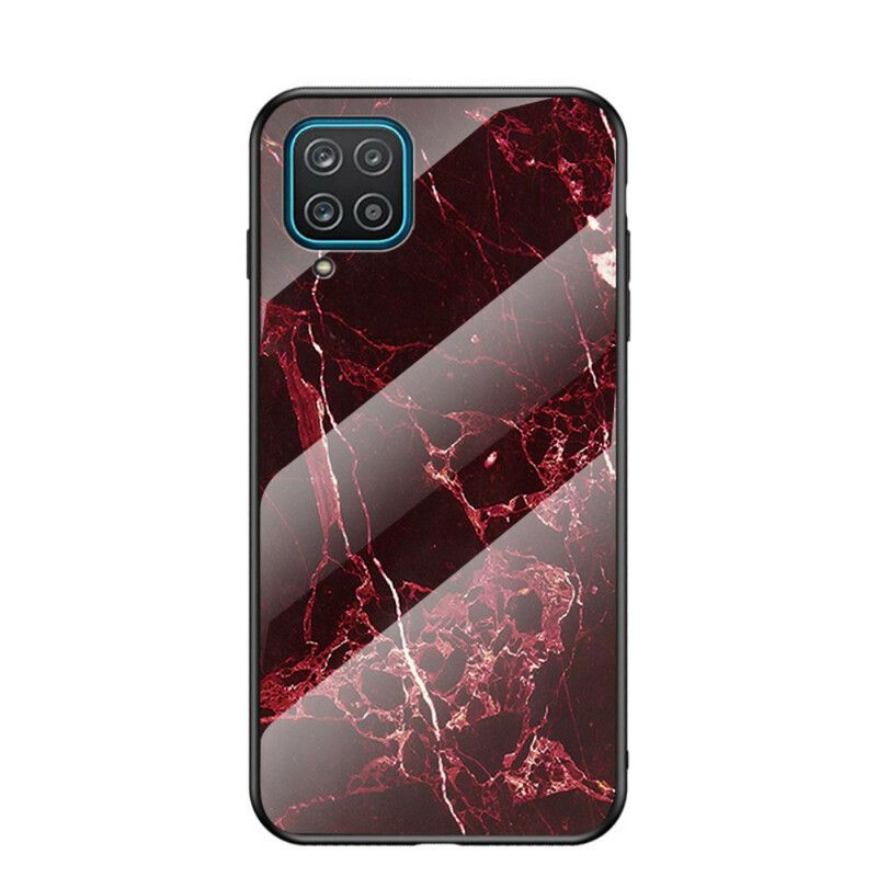 Kryt Samsung Galaxy M12 / A12 Prémiové Farebné Tvrdené Sklo