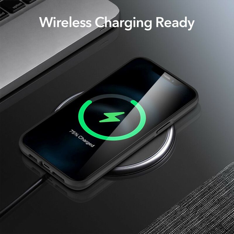 Kryt iPhone 12 / 12 Pro Sklenená Zadná Strana A Silikónové Okraje