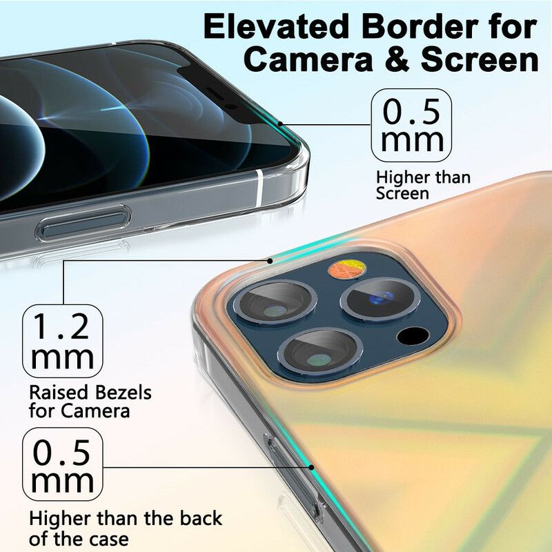 Kryt iPhone 12 / 12 Pro Trojuholníky Kingxbar