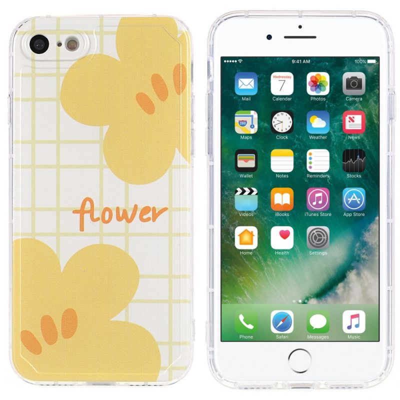 Kryt iPhone SE 3 / SE 2 / 8 / 7 Kvetina