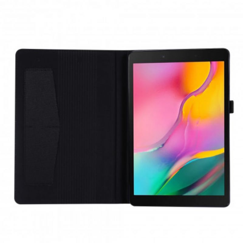 Peňaženkové Kožené Puzdro Samsung Galaxy Tab A7 (2020) Tkanina