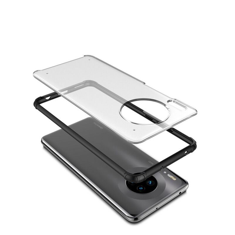 Kryt Huawei Mate 30 Pro Kovový Efekt Brnenia