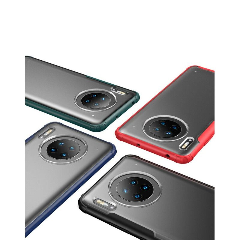 Kryt Huawei Mate 30 Pro Kovový Efekt Brnenia