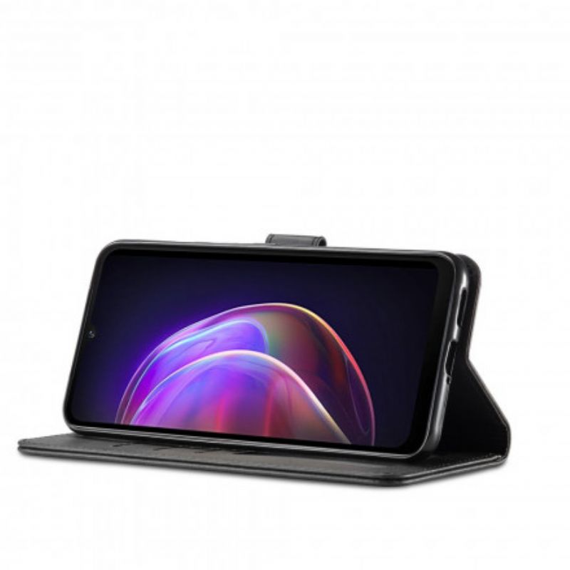Kožené Puzdro Vivo V21 5G Kožený Efekt Lc.imeeke