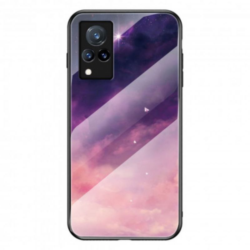Kryt Vivo V21 5G Mramorové Tvrdené Sklo