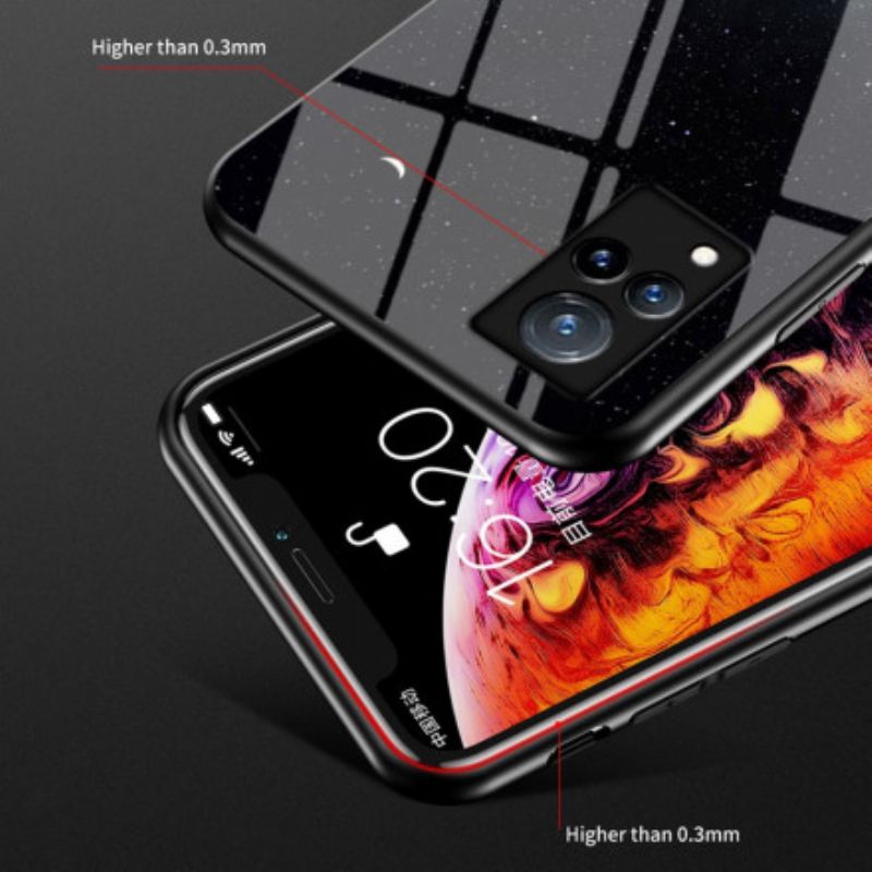 Kryt Vivo V21 5G Mramorové Tvrdené Sklo