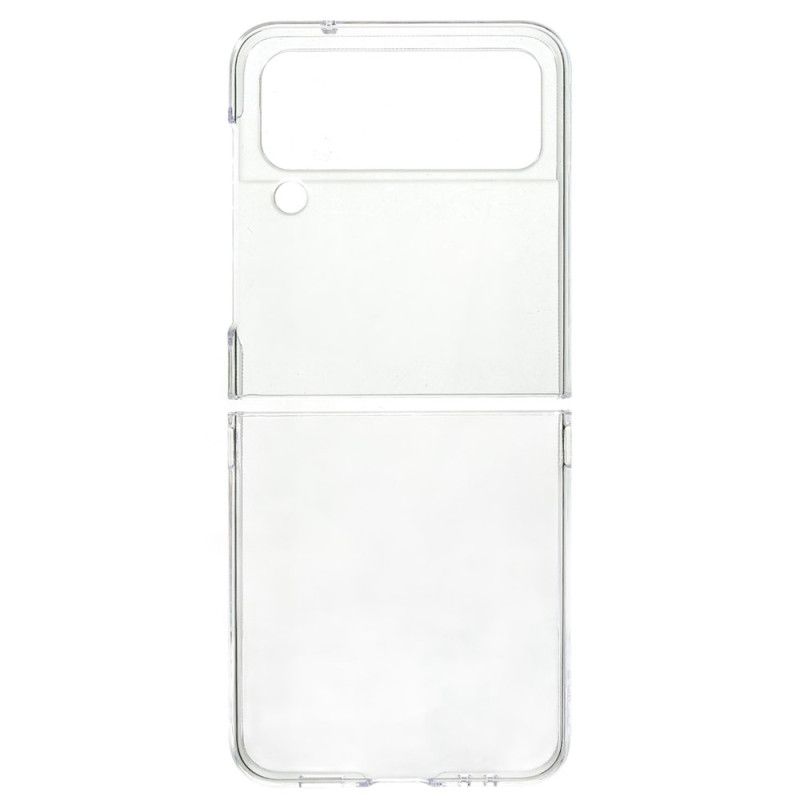 Flipové Puzdro Samsung Galaxy Z Flip 4 Kožené Puzdro Klasický Hladký