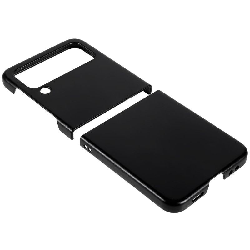 Flipové Puzdro Samsung Galaxy Z Flip 4 Kožené Puzdro Klasický Hladký
