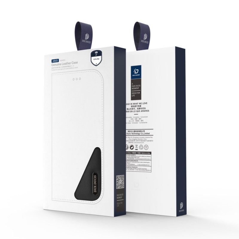 Kožené Puzdro iPhone 16 Pro Max Blokovanie Rfid Hivo Series Dux Ducis