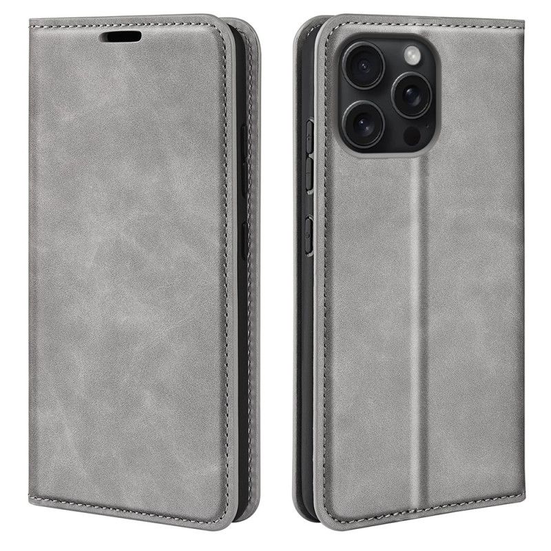 Kožené Puzdro iPhone 16 Pro Max Klasika