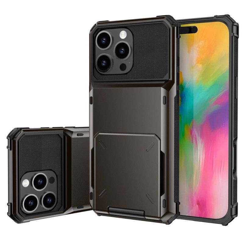 Kryt Na iPhone 16 Pro Max Otočný Držiak Karty