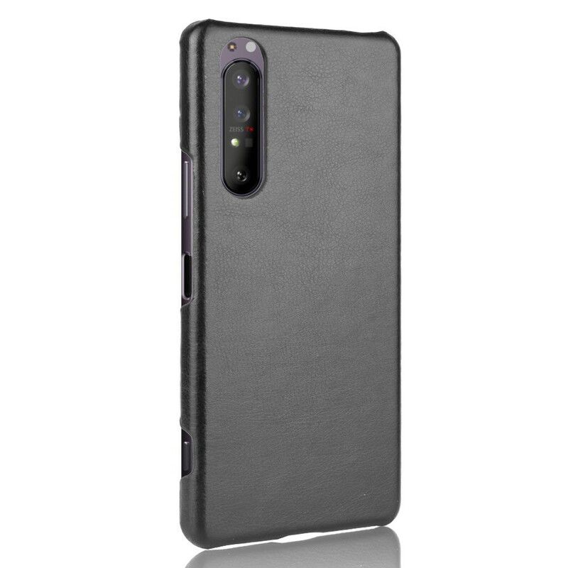 Kryt Sony Xperia 1 II Efekt Kože Litchi