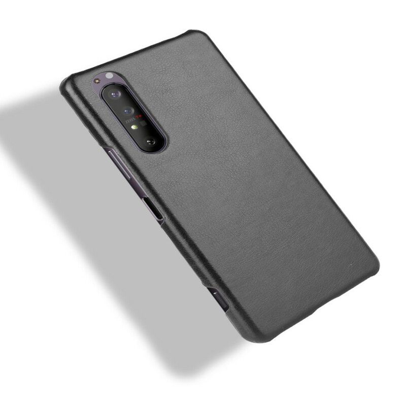 Kryt Sony Xperia 1 II Efekt Kože Litchi