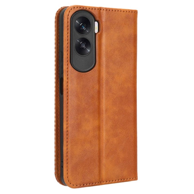 Flipové Puzdro Honor 90 Lite Kožené Puzdro Retro