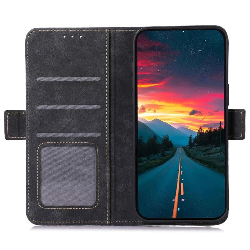 Peňaženkový Kryt Honor 90 Lite Semišový Štýl Abeel