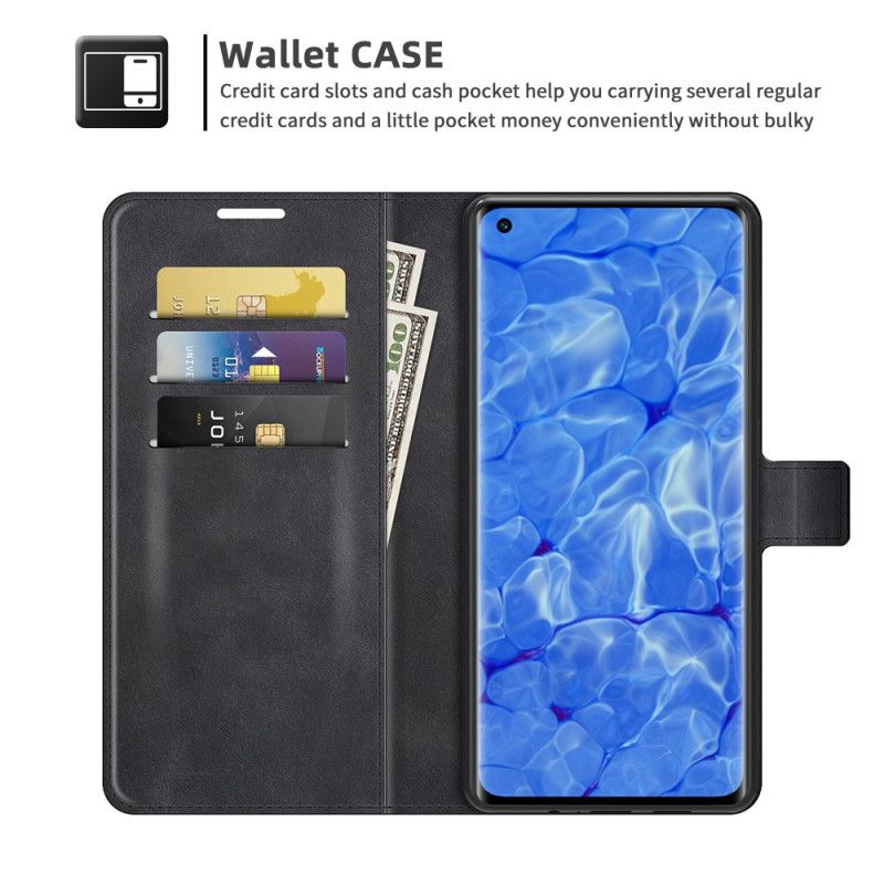 Kožené Puzdro Oppo Reno 6 Pro 5G Jemnosť Pokožky Na Dotyk