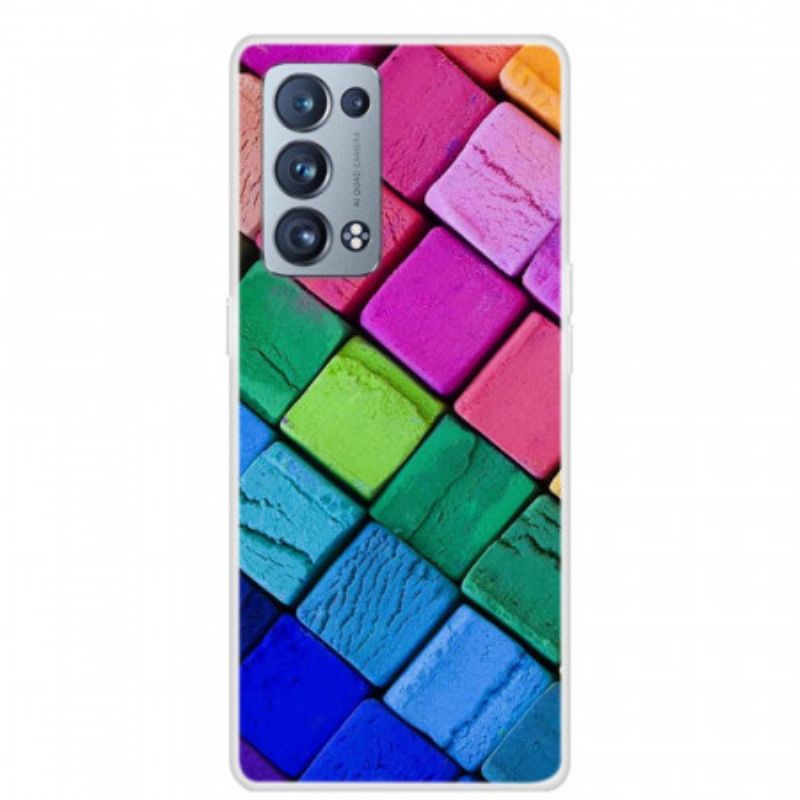 Kryt Oppo Reno 6 Pro 5G Farebné Bloky