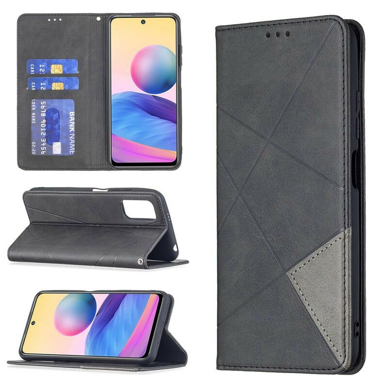 Flipové Puzdro Xiaomi Redmi Note 10 5G Kožené Puzdro Umelecký Štýl