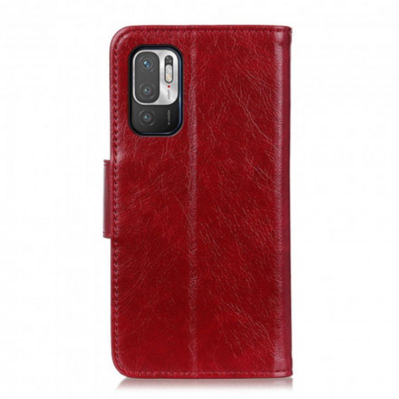 Kožené Puzdro Xiaomi Redmi Note 10 5G Delená Koža Nappa