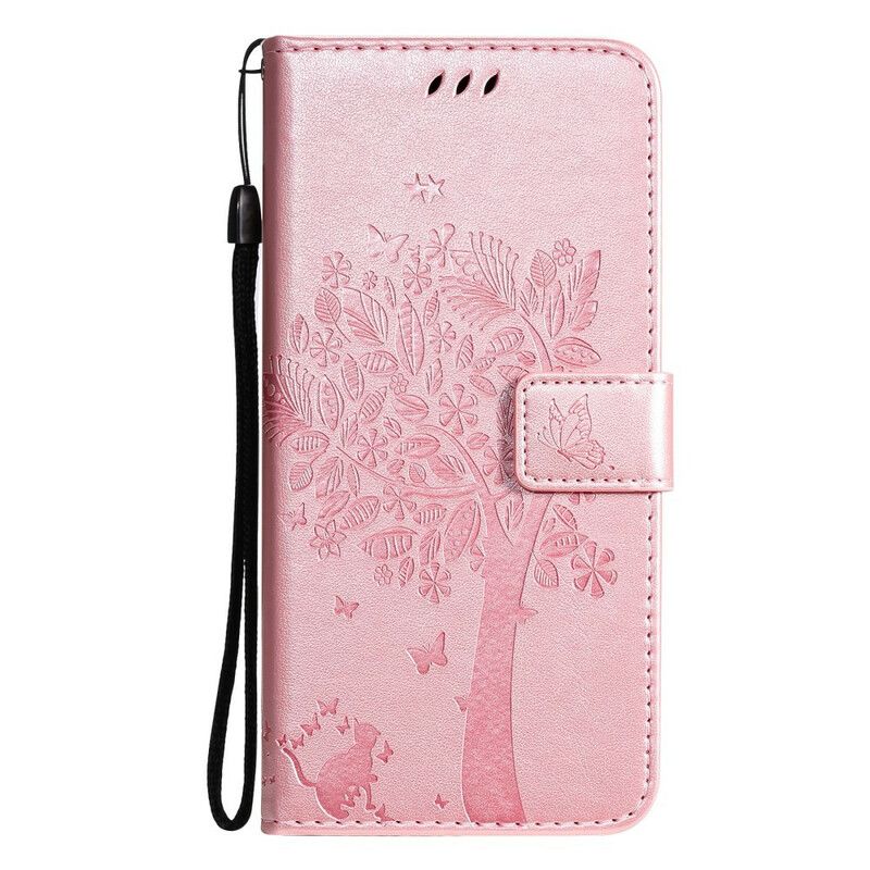Kožené Puzdro Xiaomi Redmi Note 10 5G Lanyard Daydream