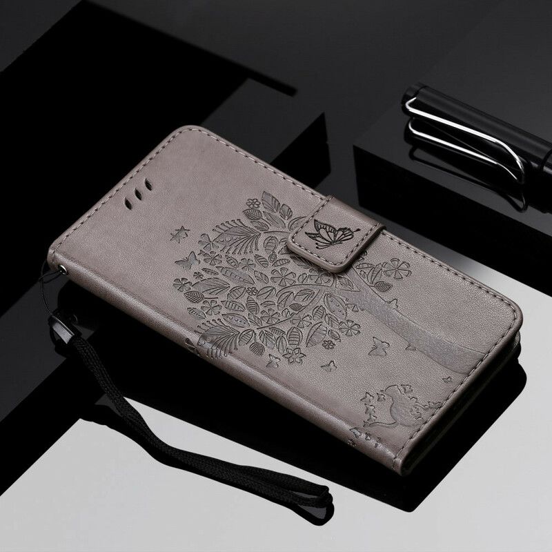 Kožené Puzdro Xiaomi Redmi Note 10 5G Lanyard Daydream