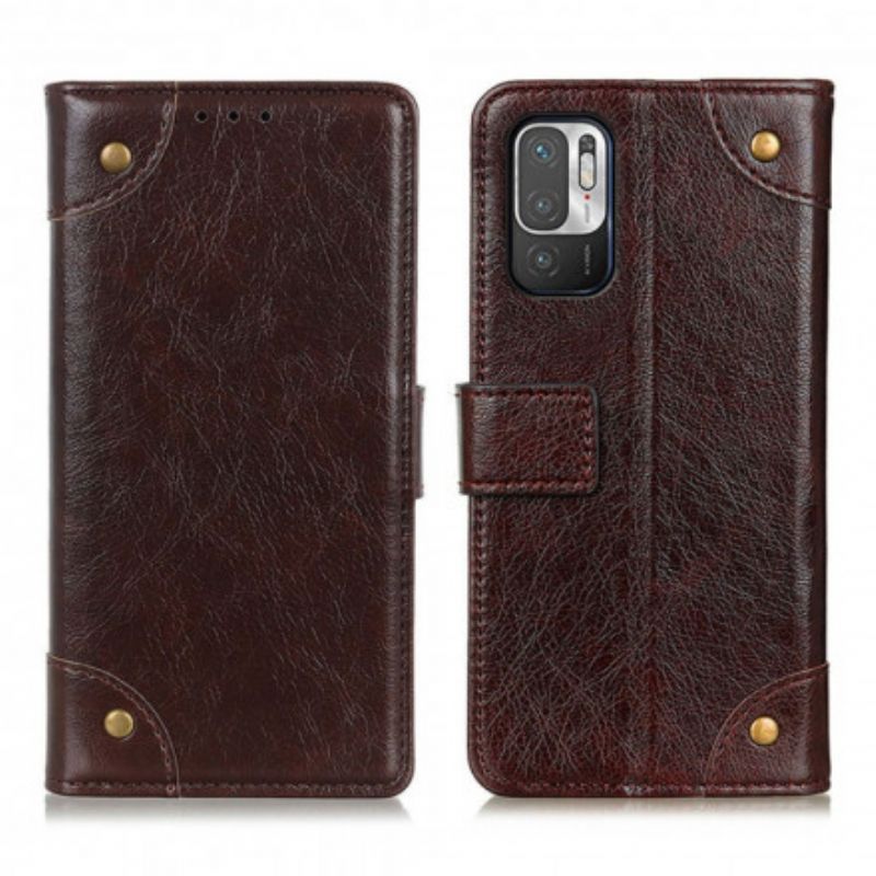 Kožené Puzdro Xiaomi Redmi Note 10 5G Vintage Nity Z Kože Nappa