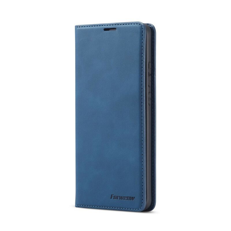Flipové Puzdro Huawei P40 Pro Kožené Puzdro Kožený Efekt Forwenw