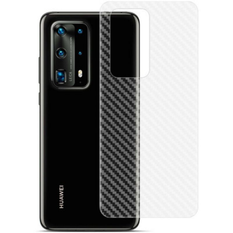 Zadná Fólia Pre Huawei P40 Pro Carbon Style Imak