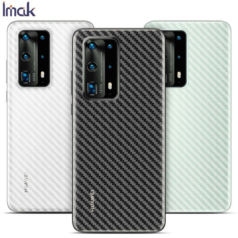Zadná Fólia Pre Huawei P40 Pro Carbon Style Imak