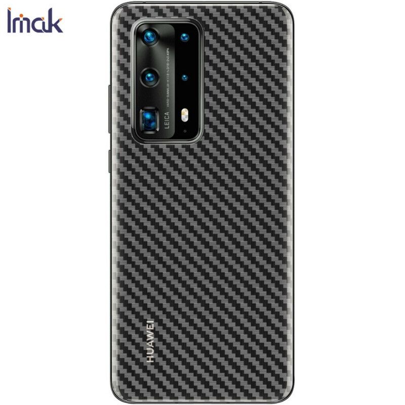 Zadná Fólia Pre Huawei P40 Pro Carbon Style Imak