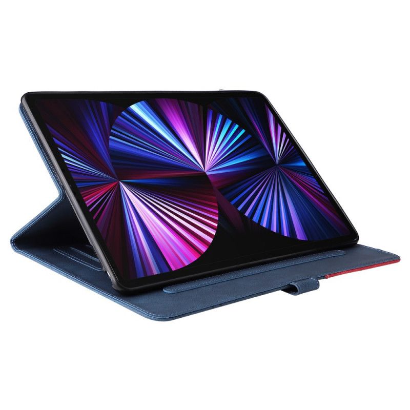Kožené Puzdro iPad Pro 12.9" (2021) Dvojfarebný Dizajn
