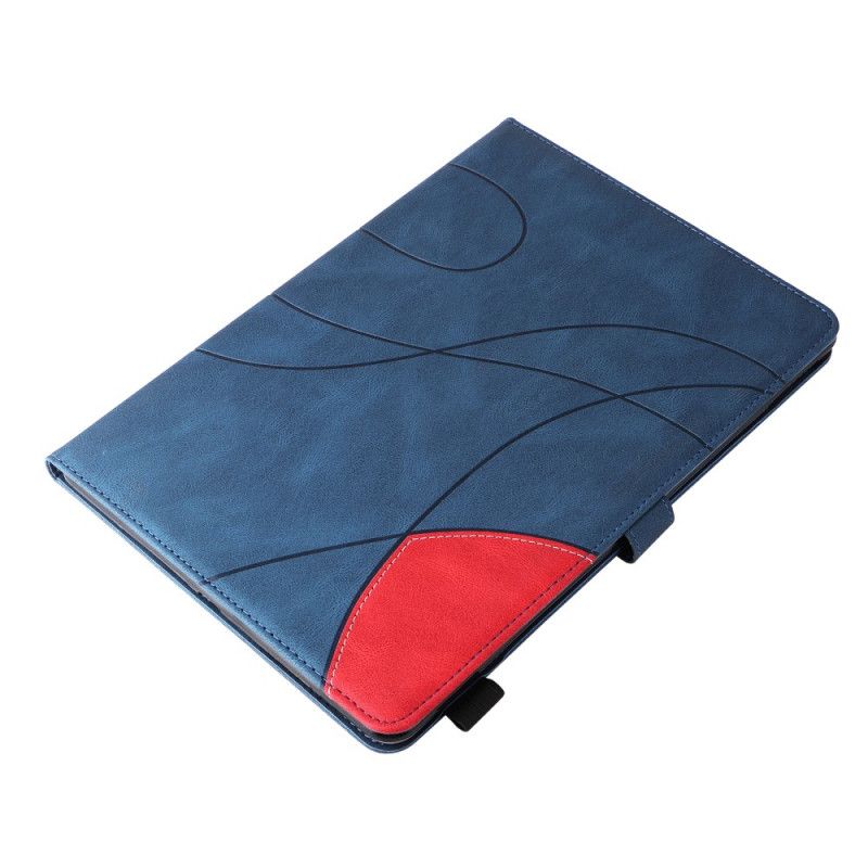 Kožené Puzdro iPad Pro 12.9" (2021) Dvojfarebný Dizajn