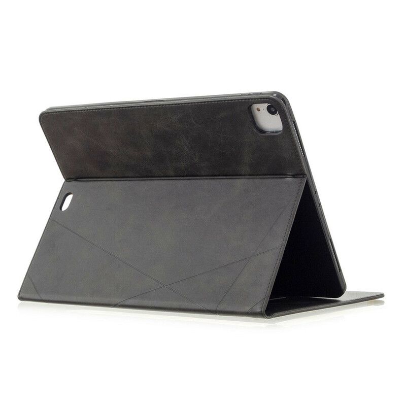 Kožené Puzdro iPad Pro 12.9" (2021) Geometrické Tvary