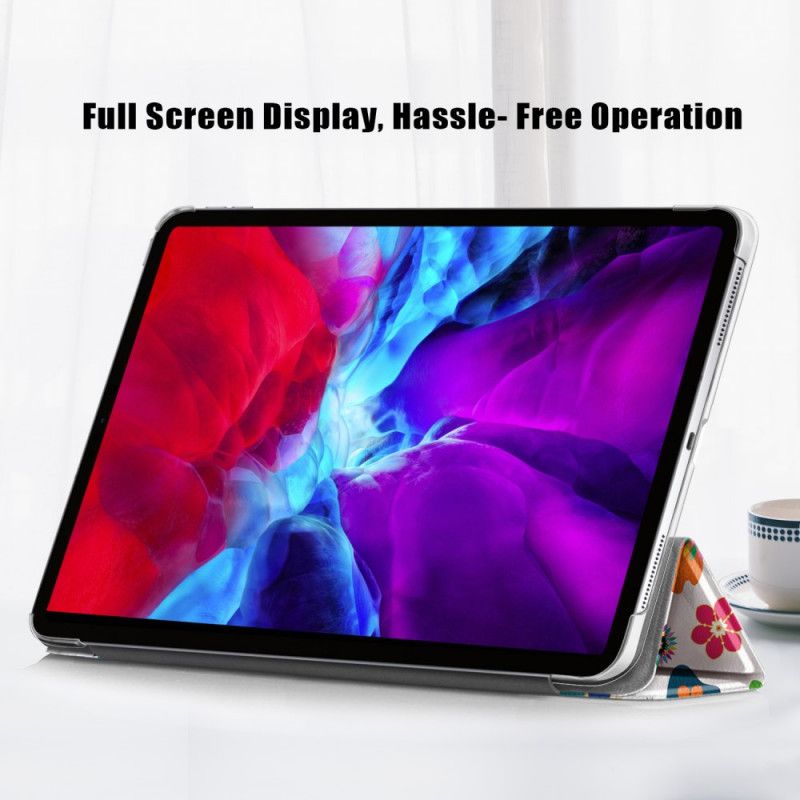 Kryt iPad Pro 12.9" (2021) Retro Motýle