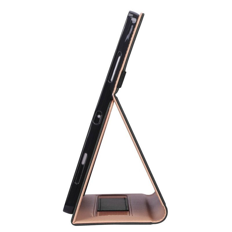 Peňaženkové Kožené Puzdro iPad Pro 12.9" (2021) Gumička