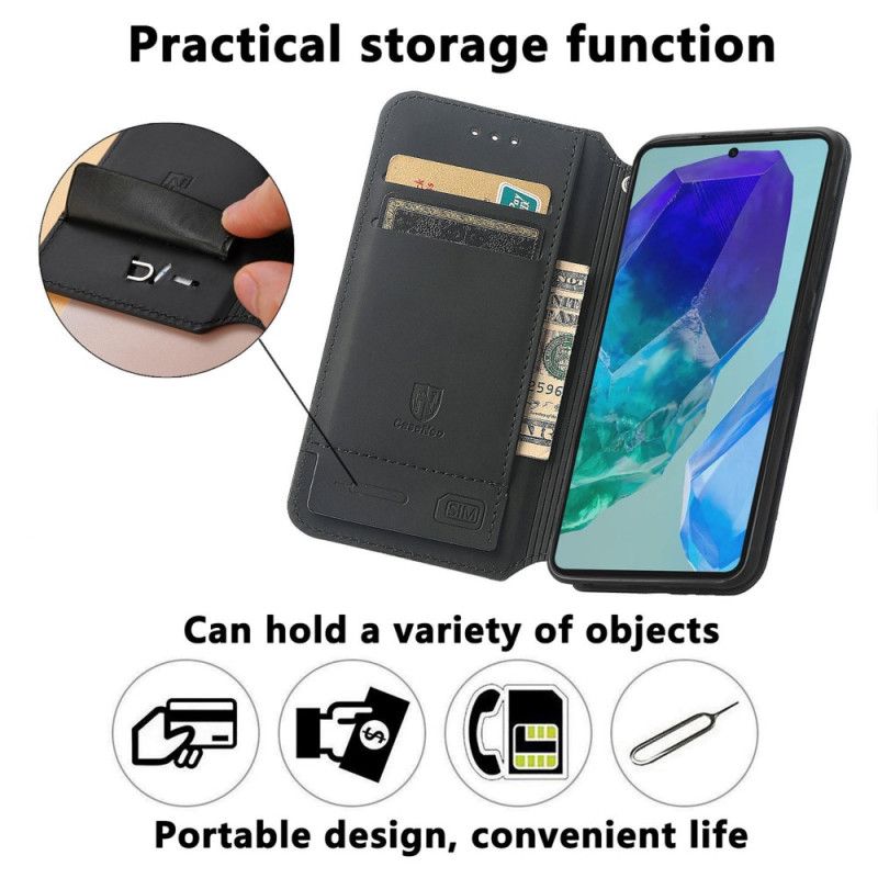 Flipové Puzdro Samsung Galaxy A16 5g Kryt Na Mobil Rfid Caseneo