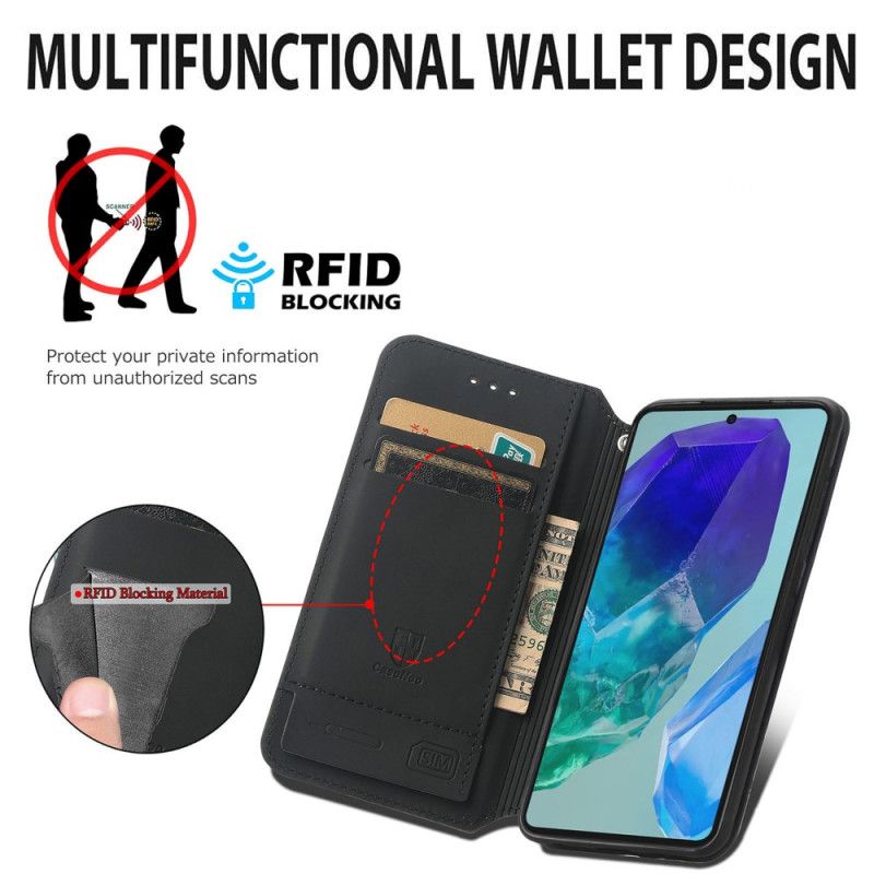 Flipové Puzdro Samsung Galaxy A16 5g Kryt Na Mobil Rfid Caseneo