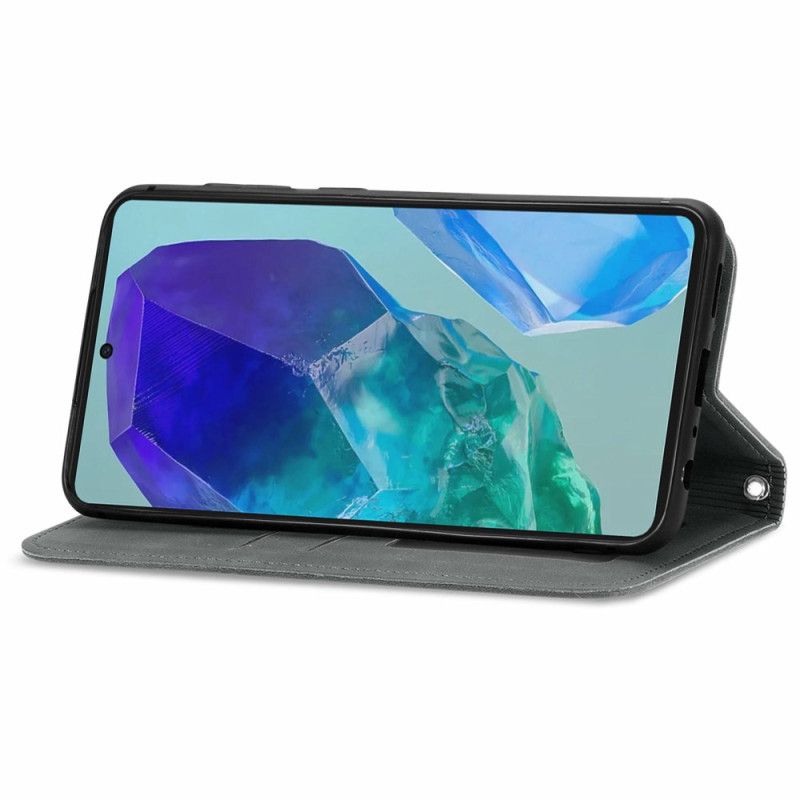 Flipové Puzdro Samsung Galaxy A16 5g Kryt Na Mobil Semišový Štýl