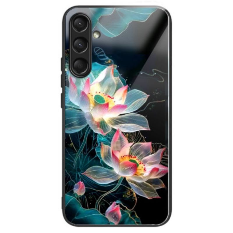 Kryt Samsung Galaxy A16 5g Kryt Na Mobil Kvety Z Tvrdeného Skla