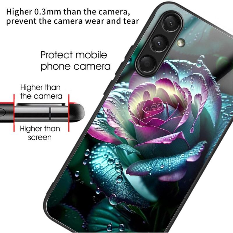 Kryt Samsung Galaxy A16 5g Kryt Na Mobil Ružové Tvrdené Sklo