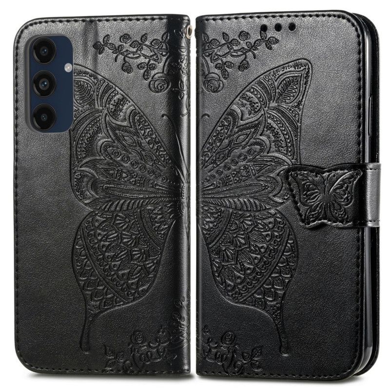 Puzdro Na Samsung Galaxy A16 5g Barokový Motýľ