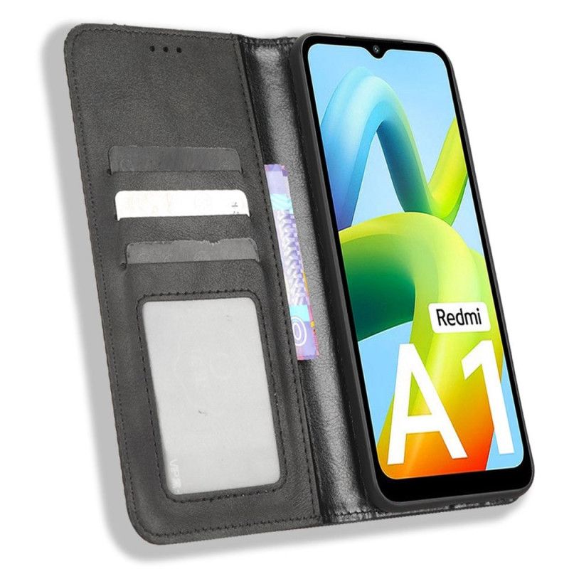 Flipové Puzdro Xiaomi Redmi A1 Kožené Puzdro Štylizované