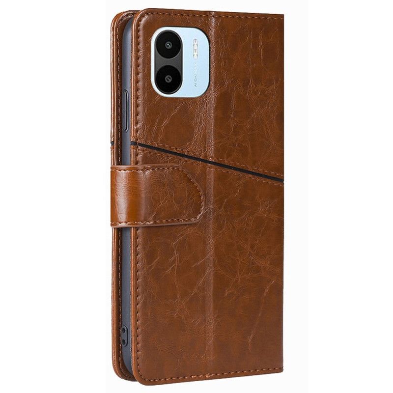 Kožené Puzdro Xiaomi Redmi A1 Geometrické Tvary