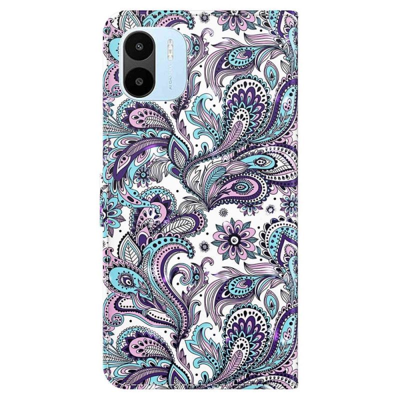Kožené Puzdro Xiaomi Redmi A1 Paisley