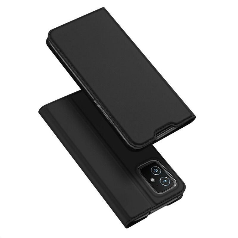 Flipové Puzdro Asus Zenfone 8 Kožené Puzdro Skin Pro Dux Ducis
