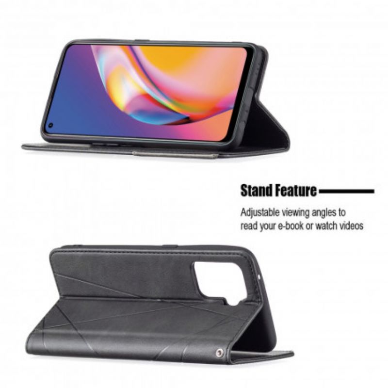 Flipové Puzdro Oppo A94 5G Kožené Puzdro Umelecký Štýl