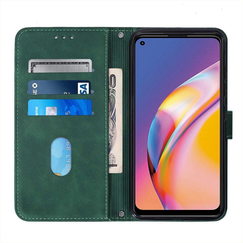 Flipové Puzdro Oppo A94 5G Umelá Koža S Remienkom