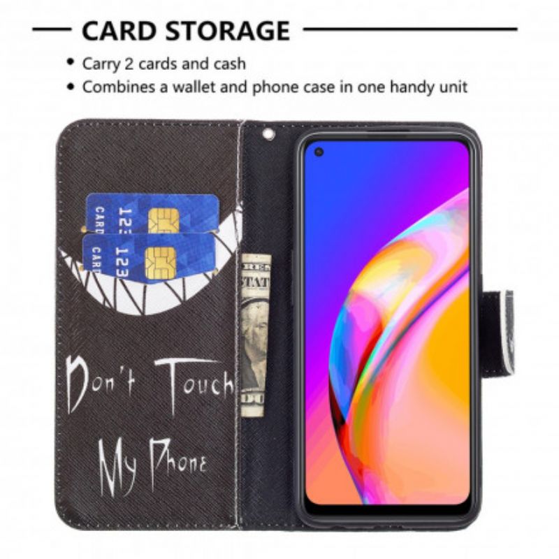 Kožené Puzdro Oppo A94 5G Diabolský Telefón